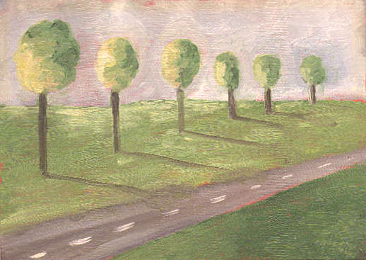 Image_6 Trees
                  and Road 5x7