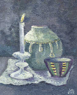 Image_Cadle and Vase 10x12 